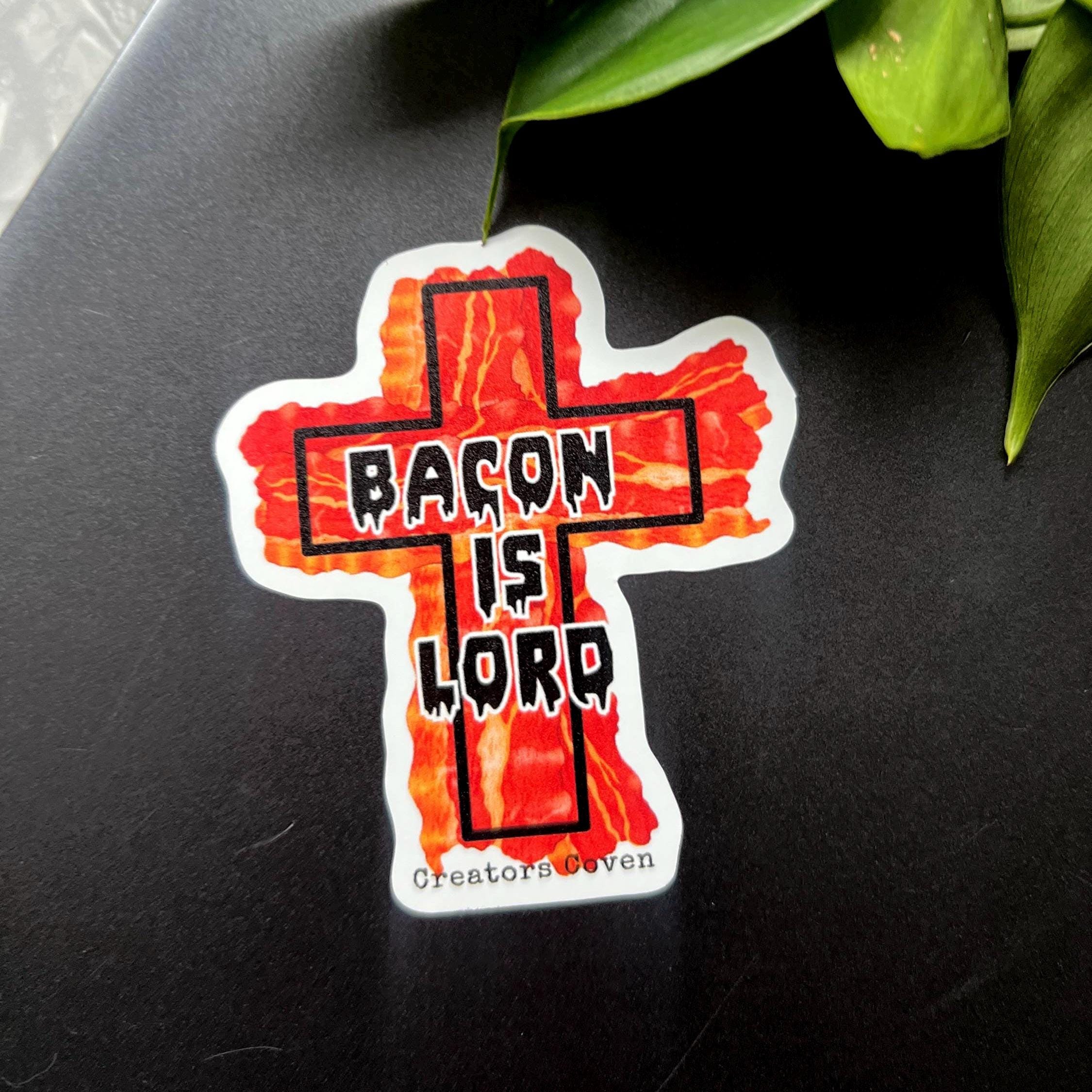 Bacon Is Lord vinyl sticker