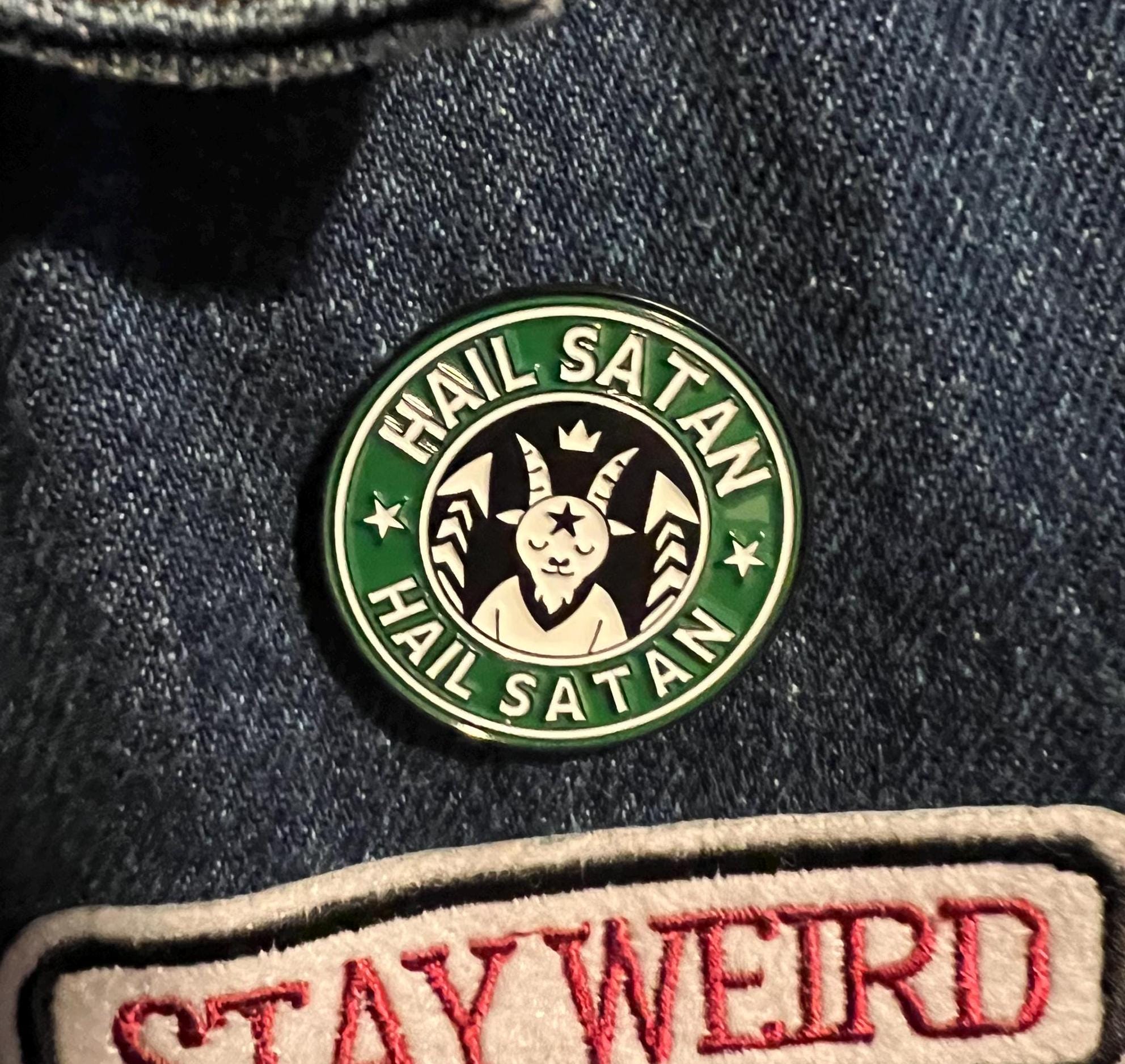 dark humor pins and badges punk accessories sarcastic starbucks round badge satanic pins queer punk pins