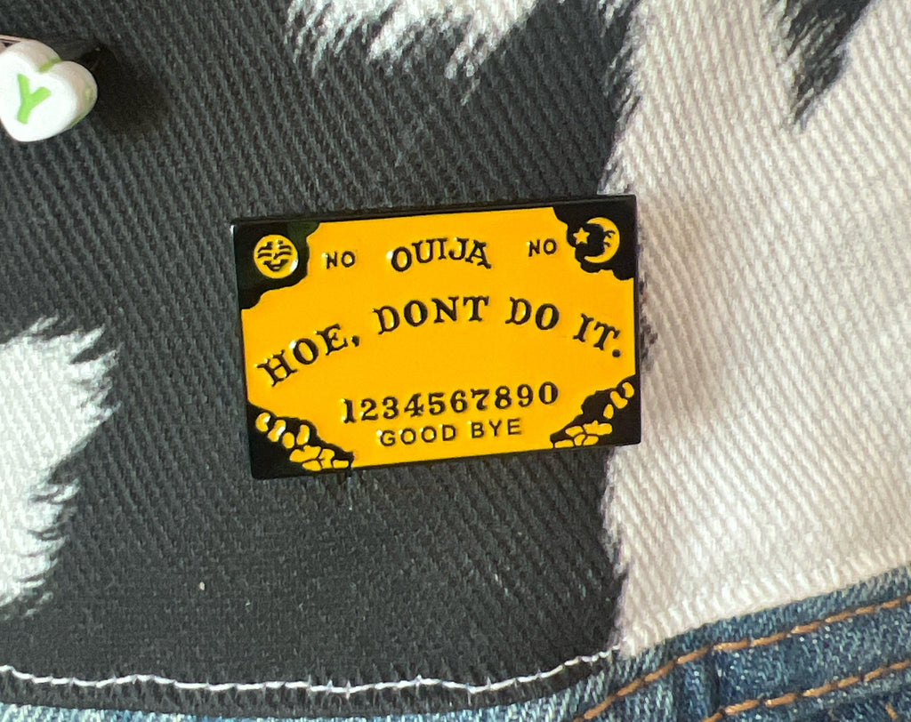 gothic enamel pins funny goth accessories ouija board pins and badges witchy enamel pins alternative pinback button