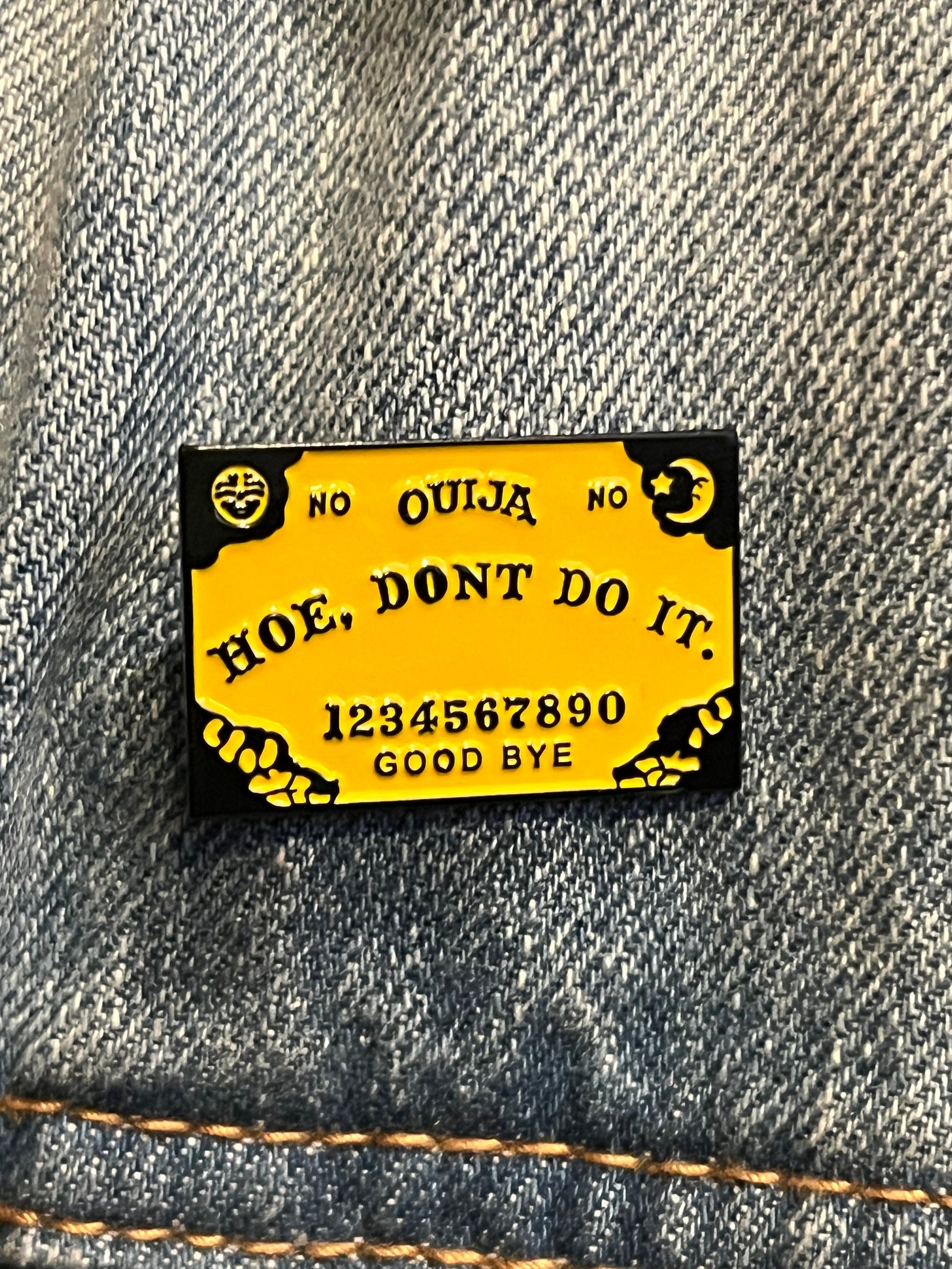 gothic enamel pins funny goth accessories ouija board pins and badges witchy enamel pins alternative pinback button