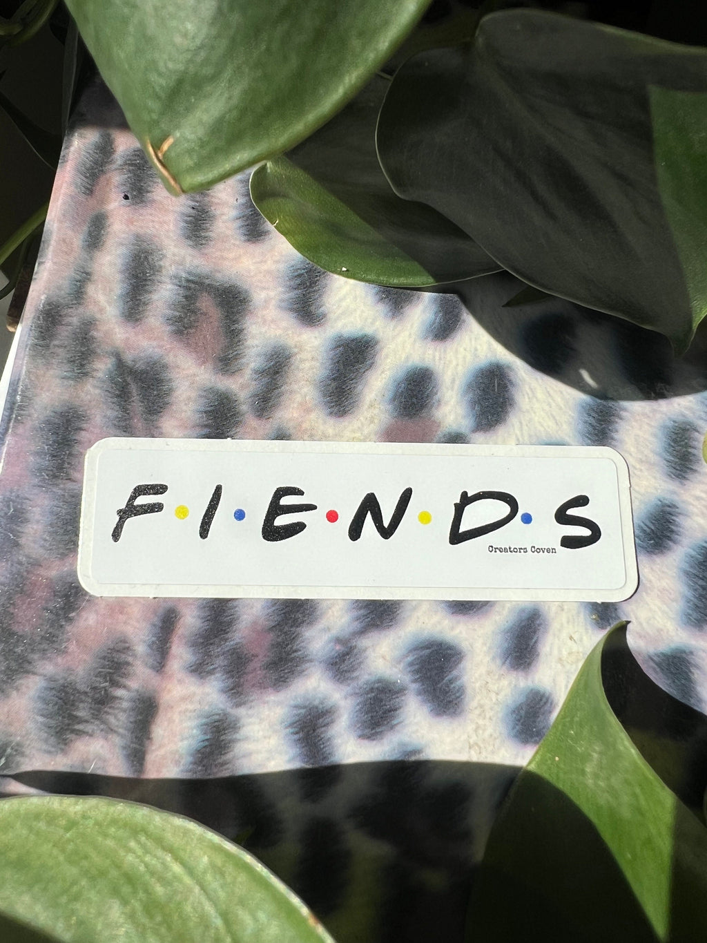 FIENDS vinyl sticker FRIENDS parody decal