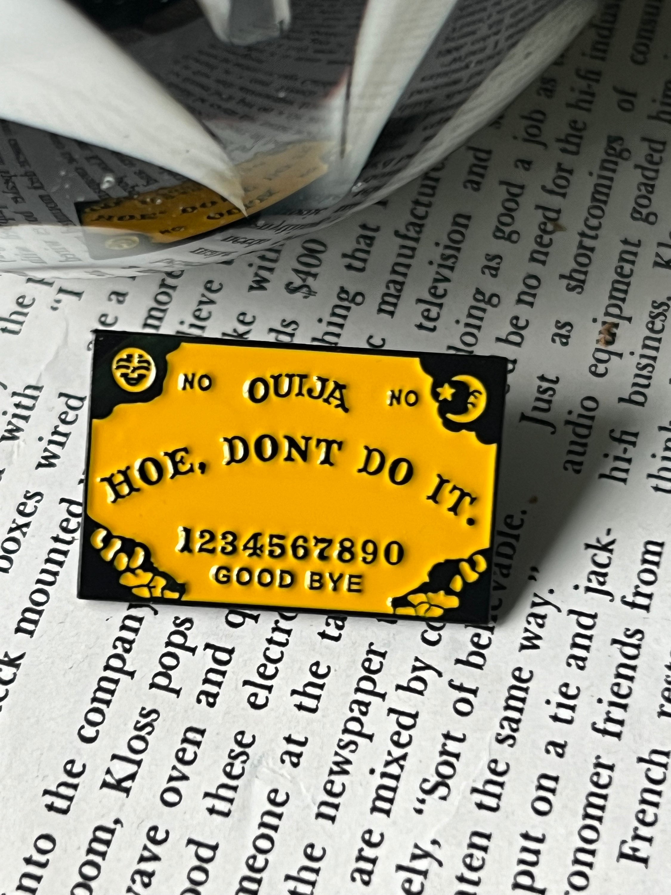 gothic enamel pins funny goth accessories ouija board pins and badges witchy enamel pins alternative pinback button
