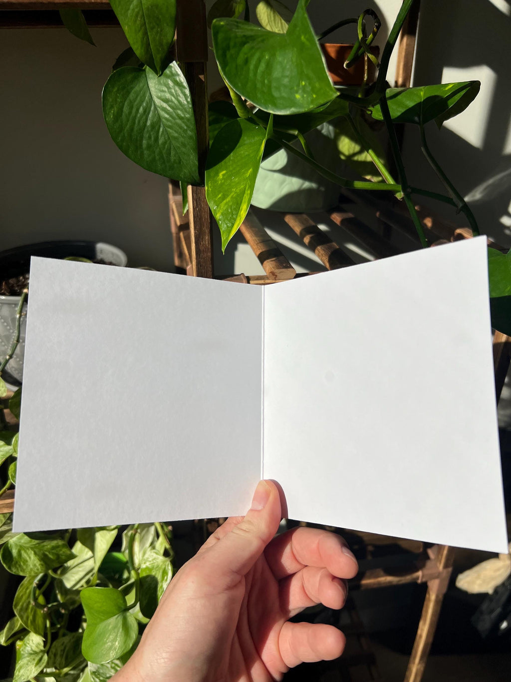 You put the Us in Uterus greeting card with envelope