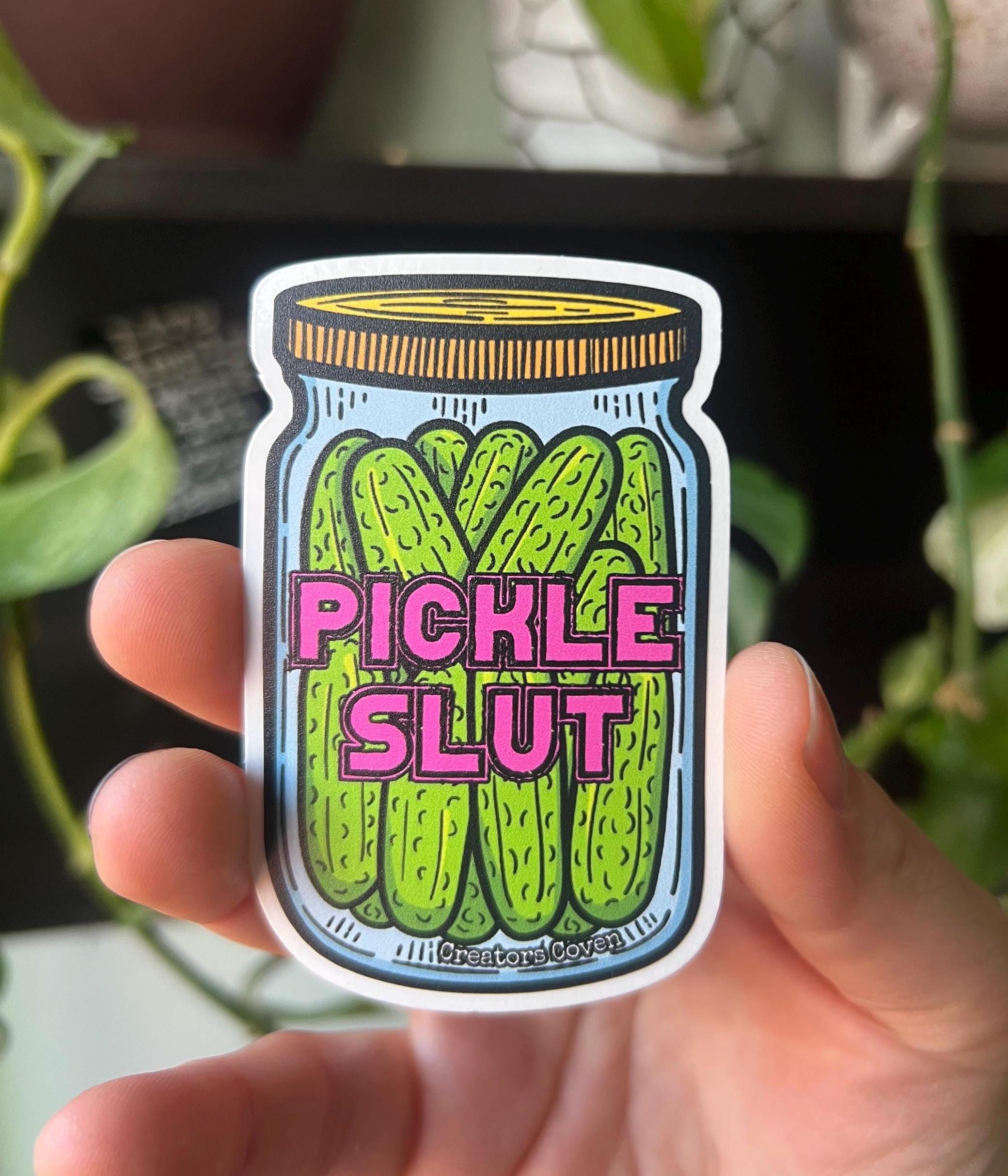 Pickle Slut Vinyl Sticker