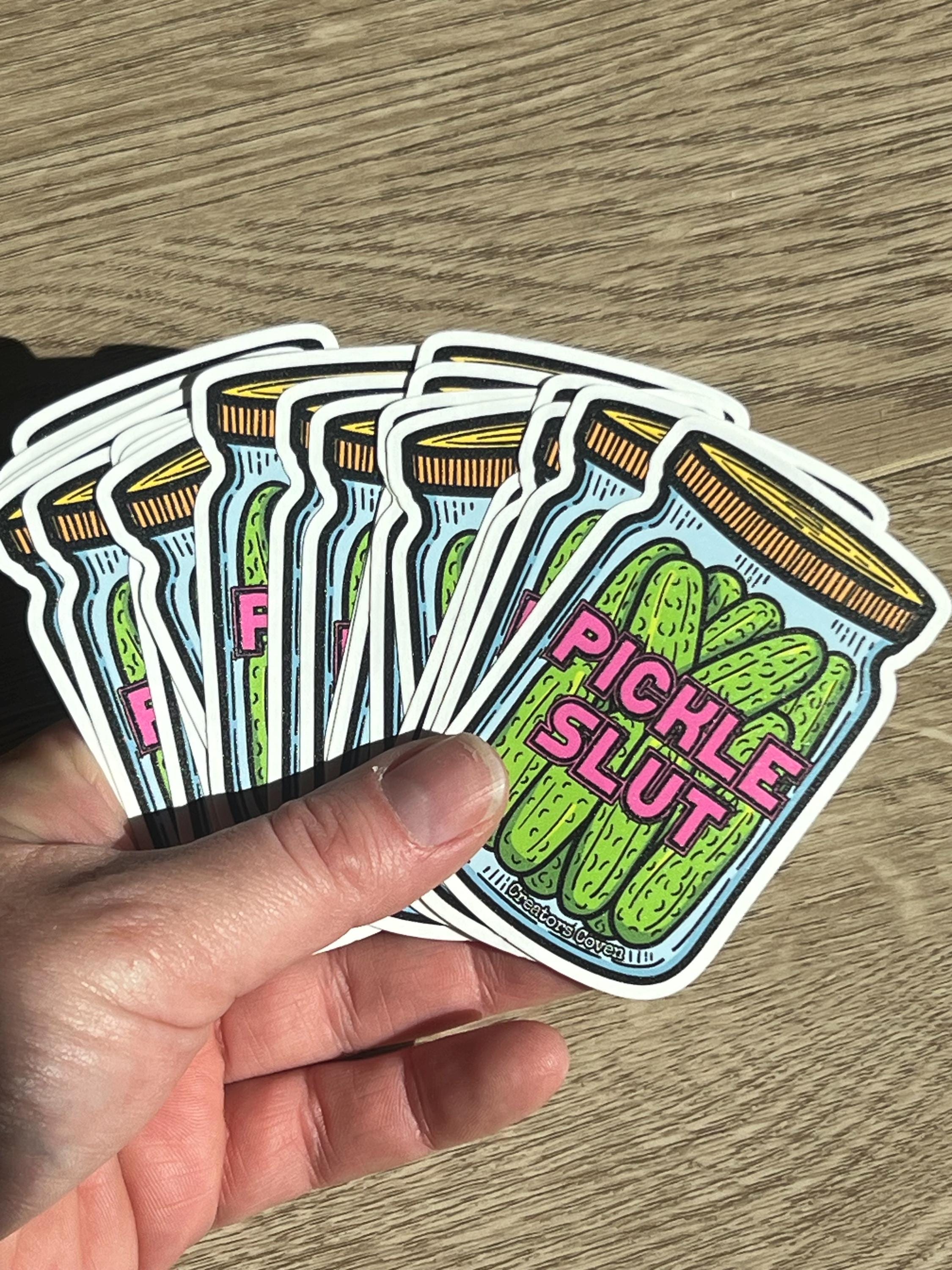 Pickle Slut Vinyl Sticker