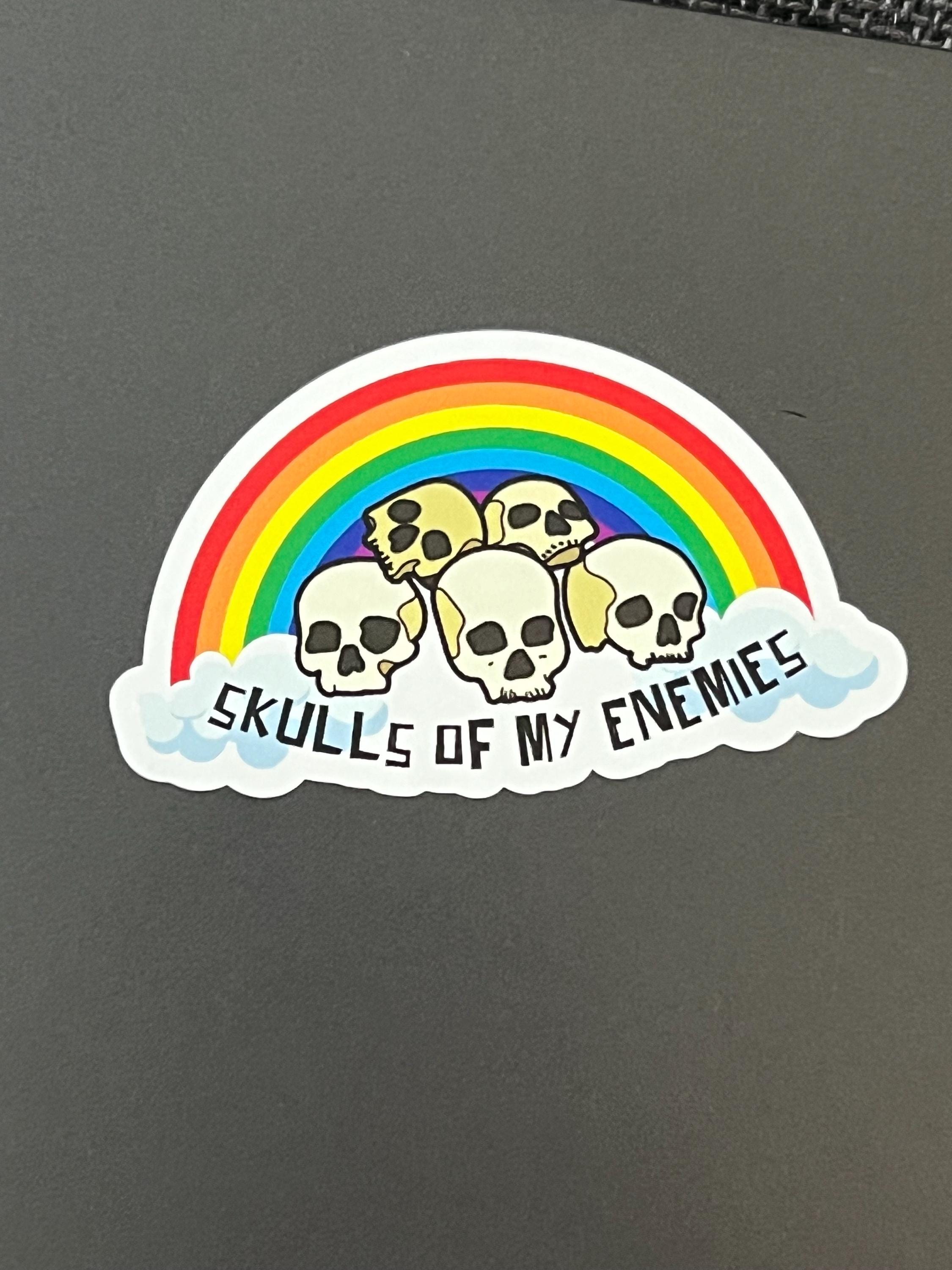 Skulls of my Enemies Vinyl Sticker Decal