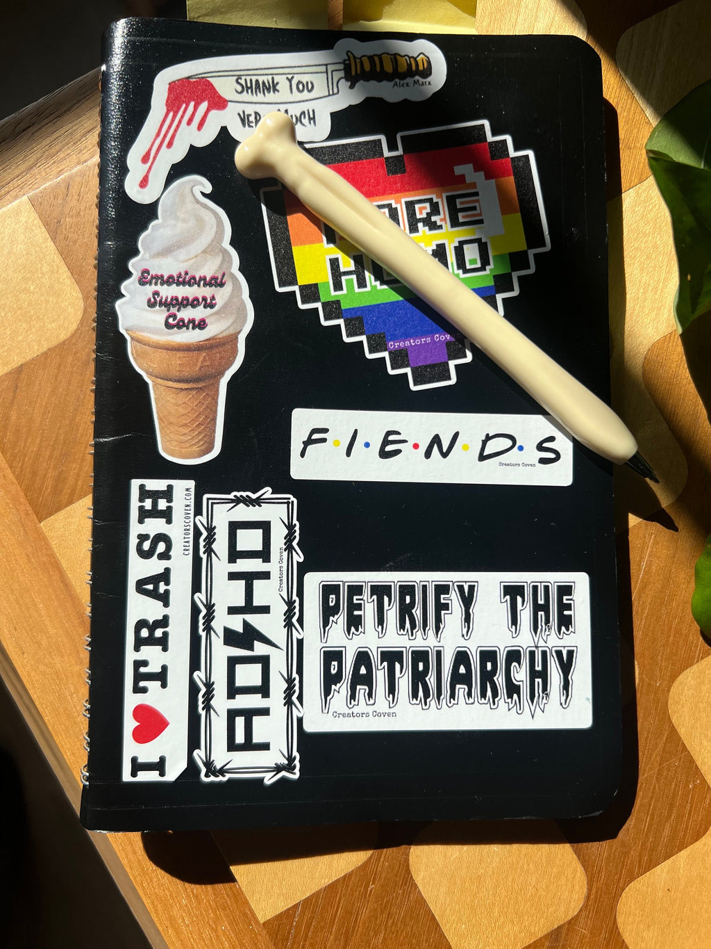 FIENDS vinyl sticker FRIENDS parody decal