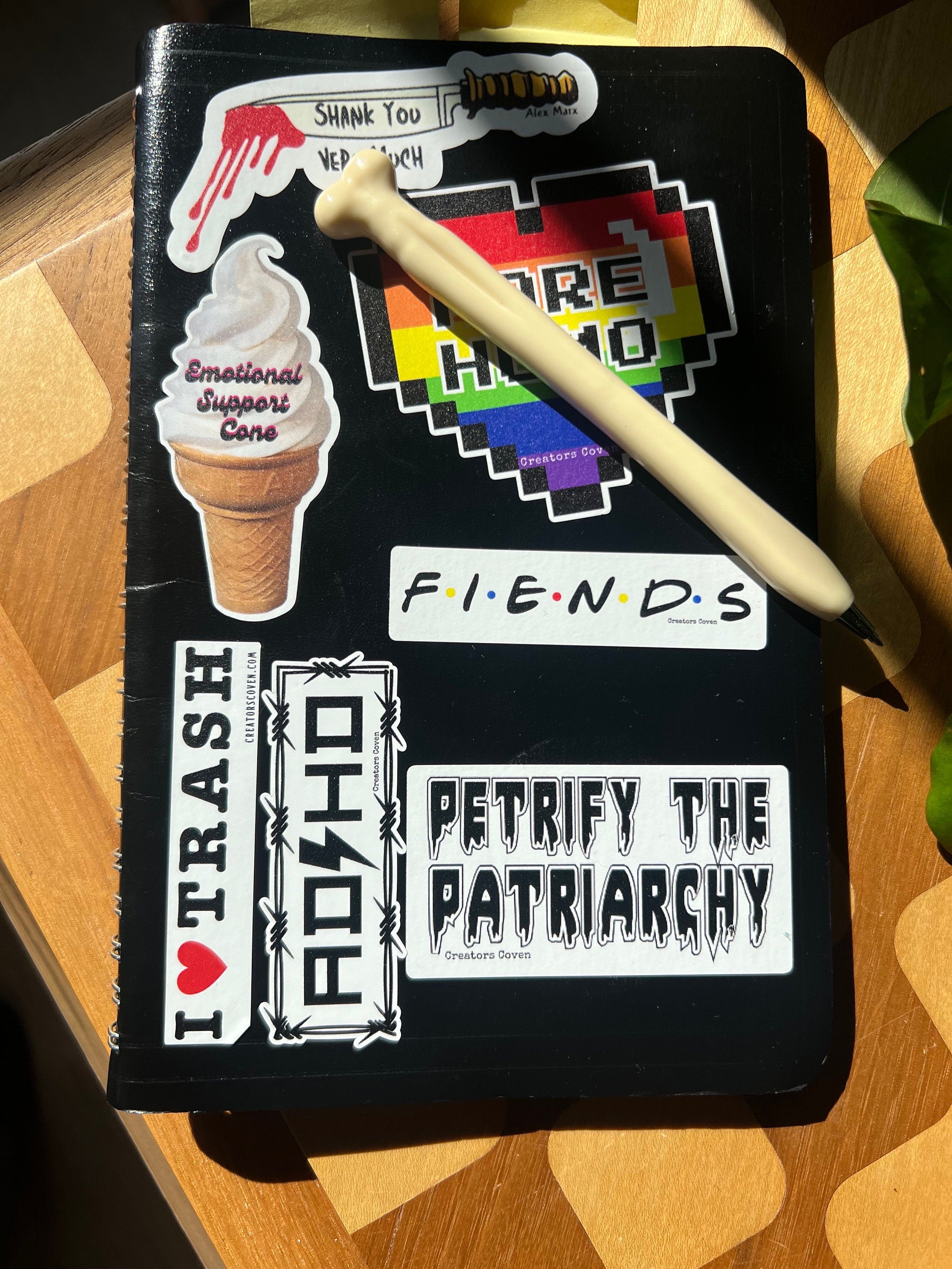 FIENDS vinyl sticker FRIENDS parody decal