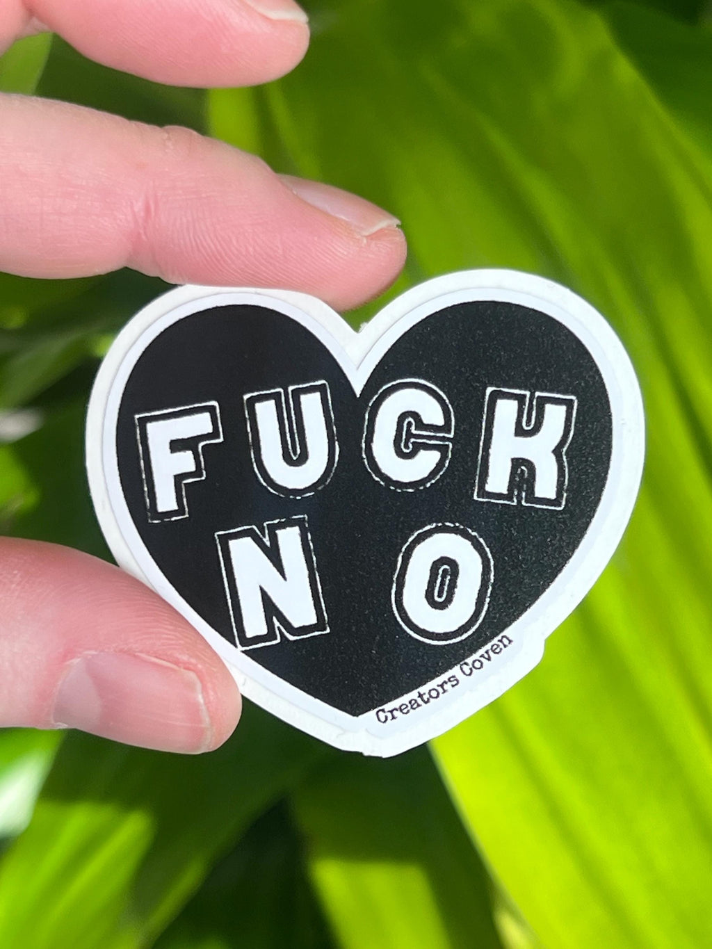 goth stickers liberal feminist stickers “fuck no” gothic black heart decal punk stickers waterproof removable