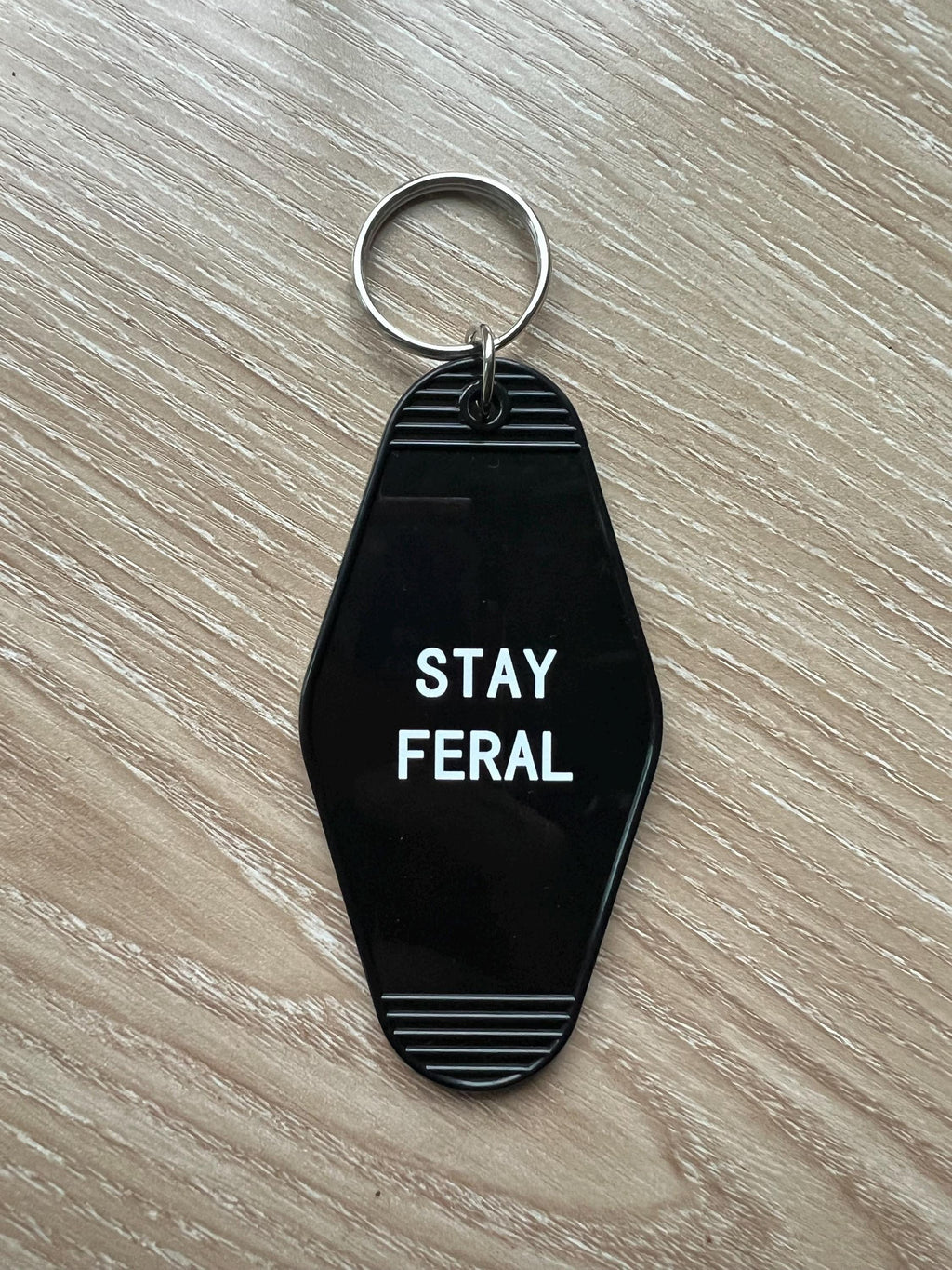 gothic keychain stay feral key chain anatomical key chain ribcage goth keyring punk accessories gothic accessories black and white edgy