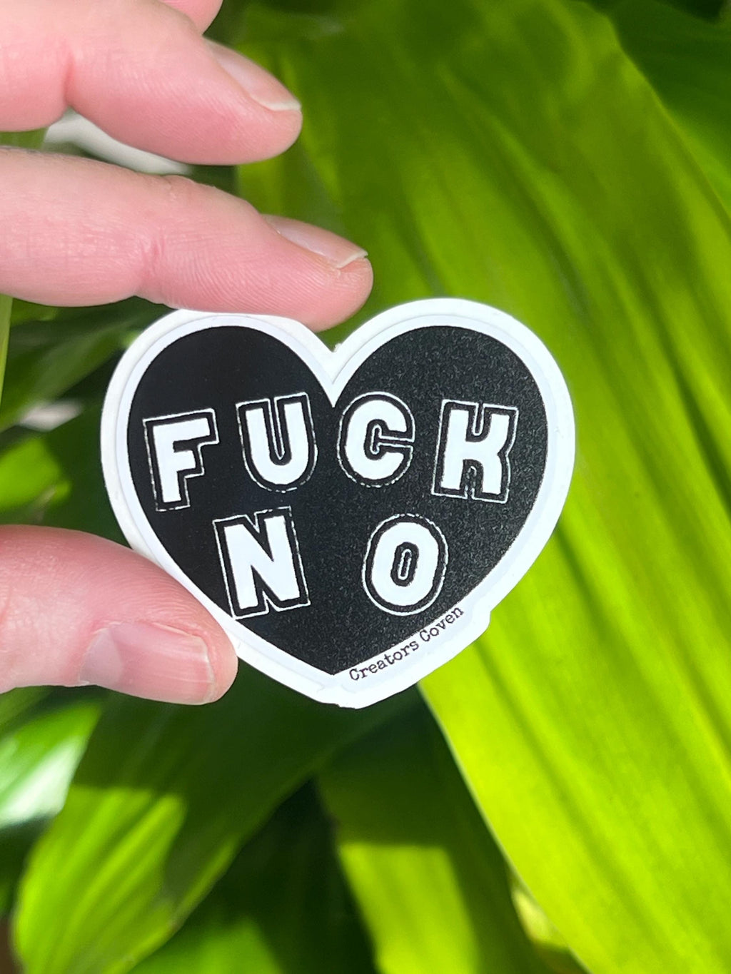 goth stickers liberal feminist stickers “fuck no” gothic black heart decal punk stickers waterproof removable