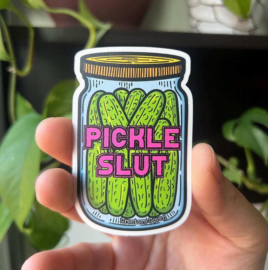Pickle Slut Vinyl Sticker