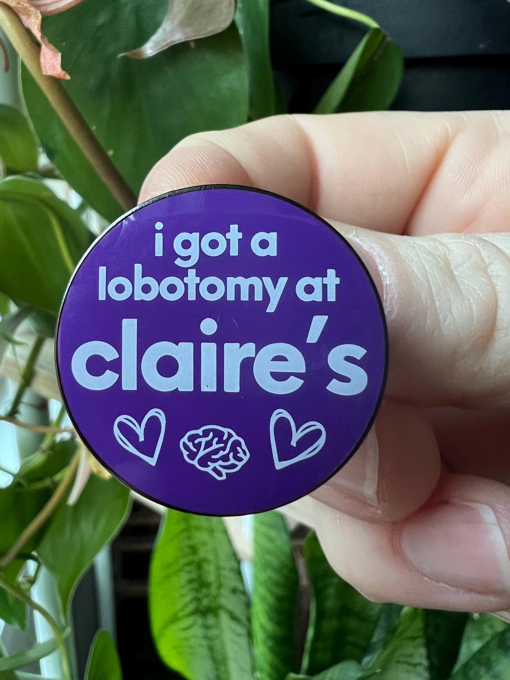 lobotomy y2k aesthetic pins and badges sarcastic mall rat goth pins punk pinback buttons lobotomy dark humor pins enamel pins for her