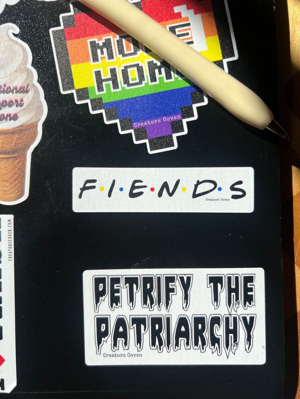 FIENDS vinyl sticker FRIENDS parody decal