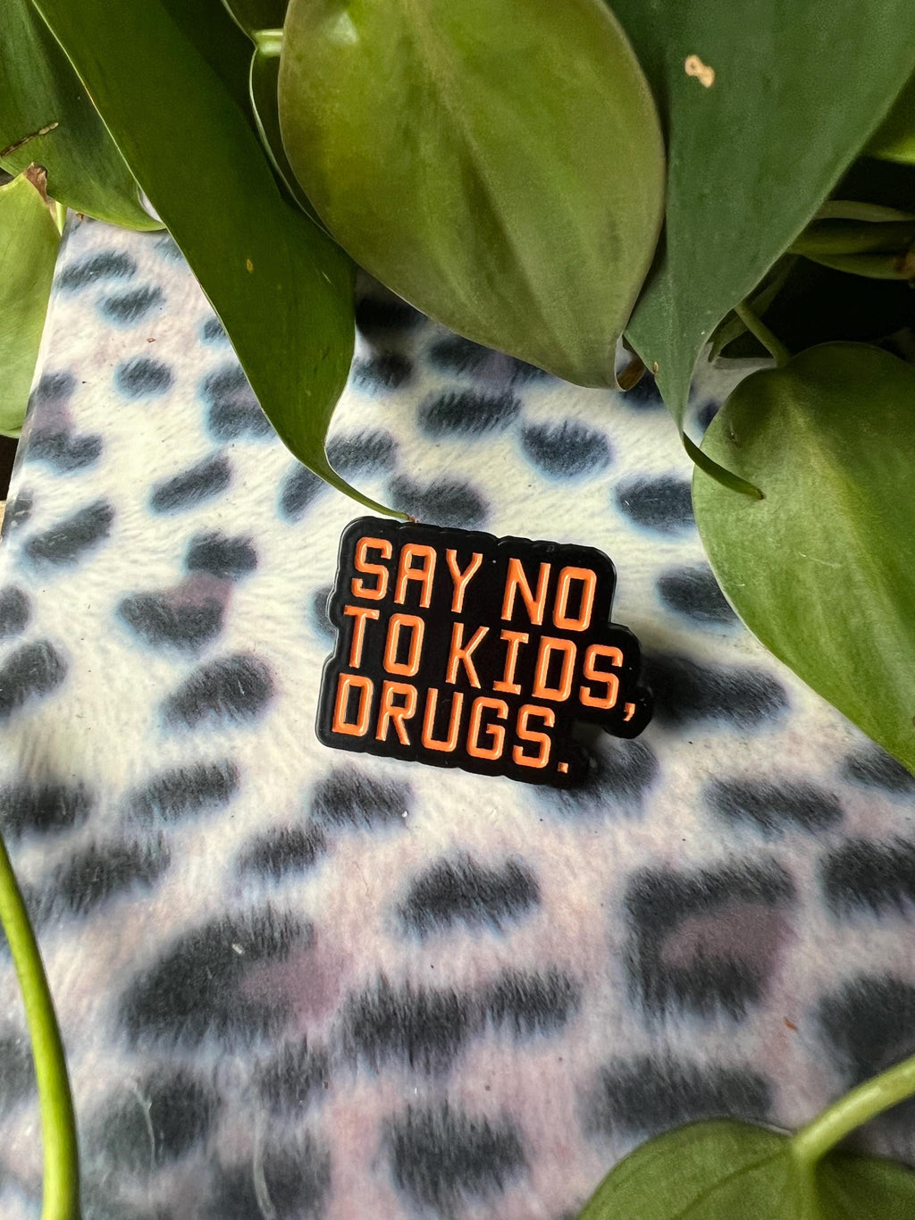 dark humor punk enamel pins goth say no to kids drugs buttons and badges nsfw mature 420 pinback buttons cannabis gifts