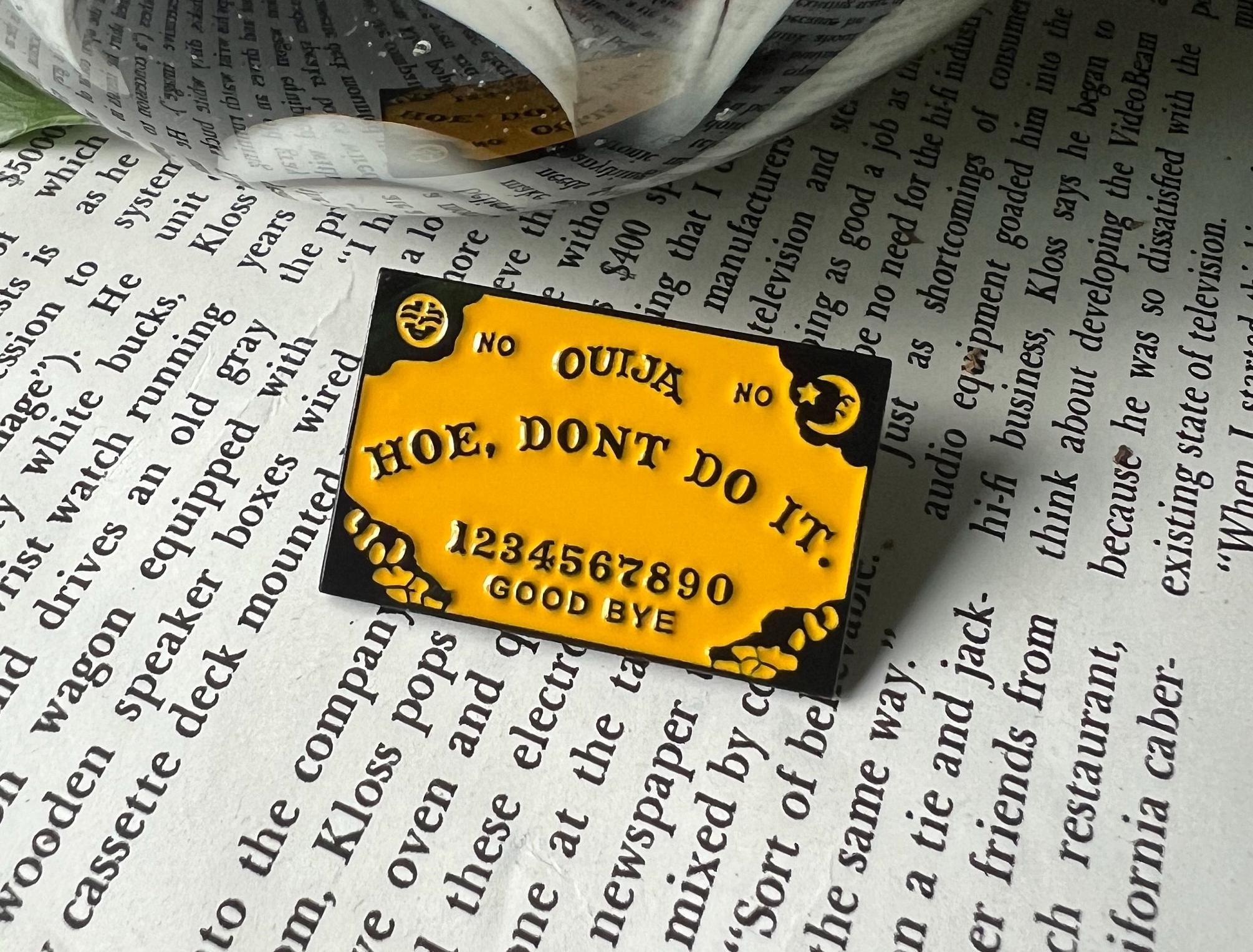 gothic enamel pins funny goth accessories ouija board pins and badges witchy enamel pins alternative pinback button