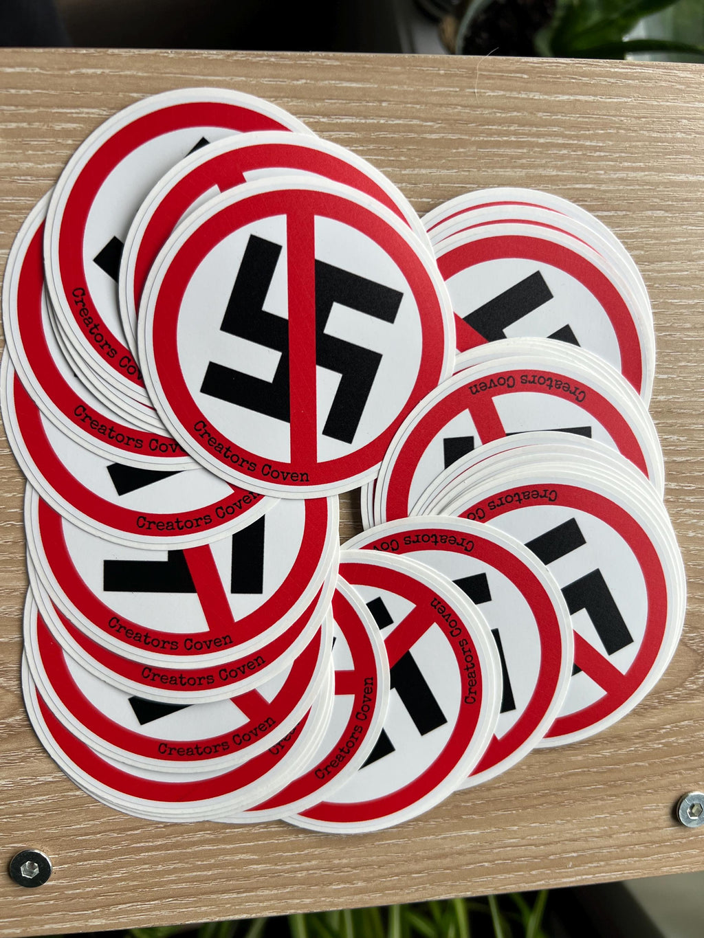 no nazis anti trump stickers punk decals leftist stickers liberal vinyl stickers anti fascist bumper stickers goth stickers