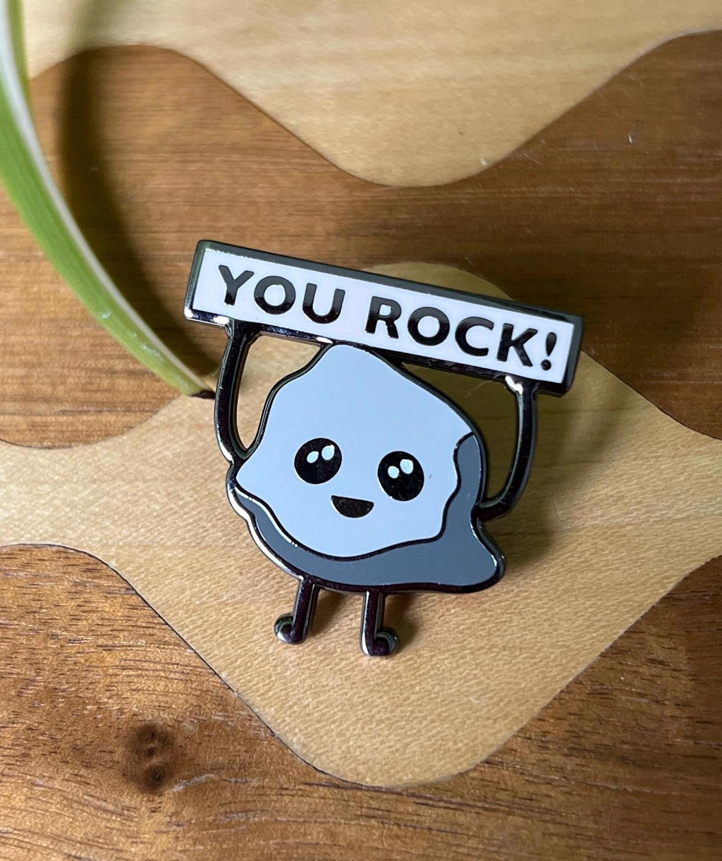 You Rock enamel pin
