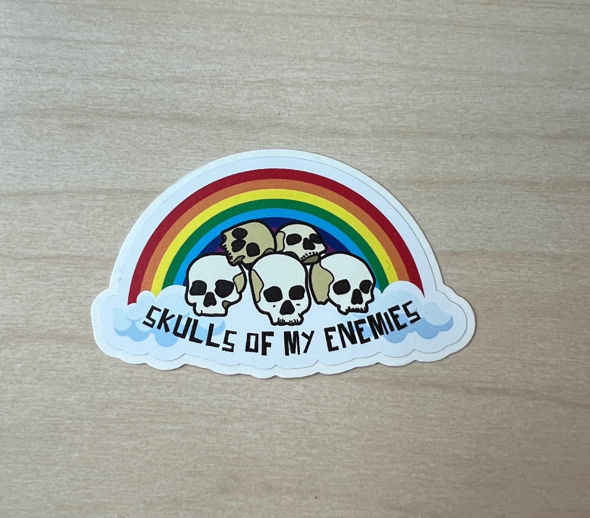 Skulls of my Enemies Vinyl Sticker Decal