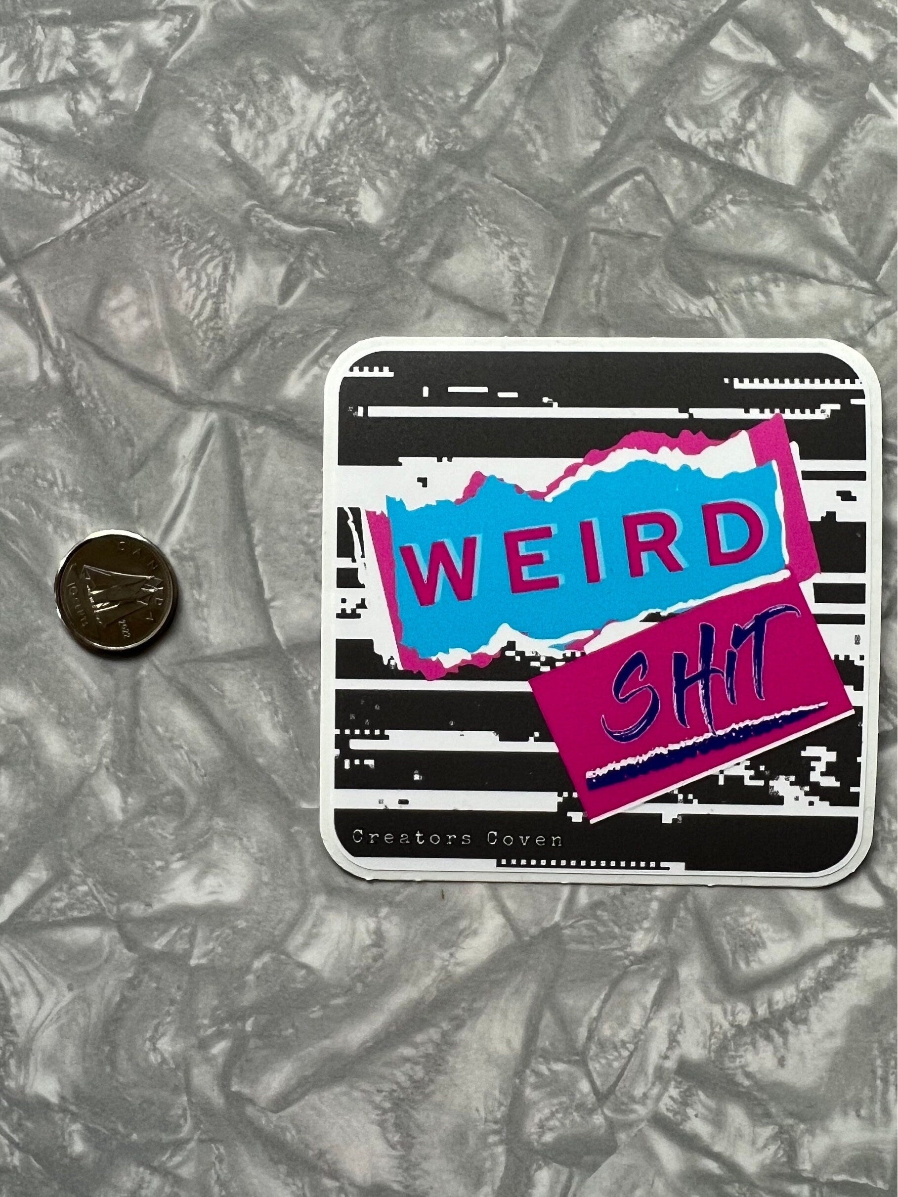 cool stickers | weird removable decals   90s stickers | journal stickers | edgy stickers | weird bumper stickers | weird shit edgy decal