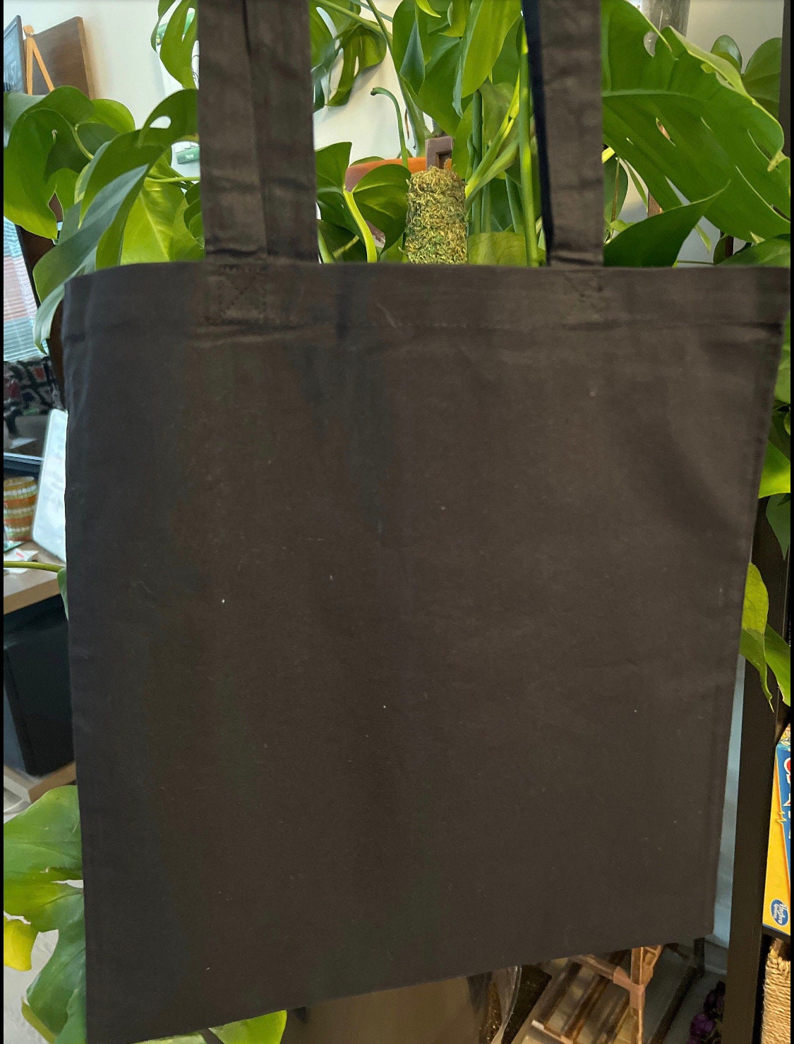 Live Laugh Goth black tote bag