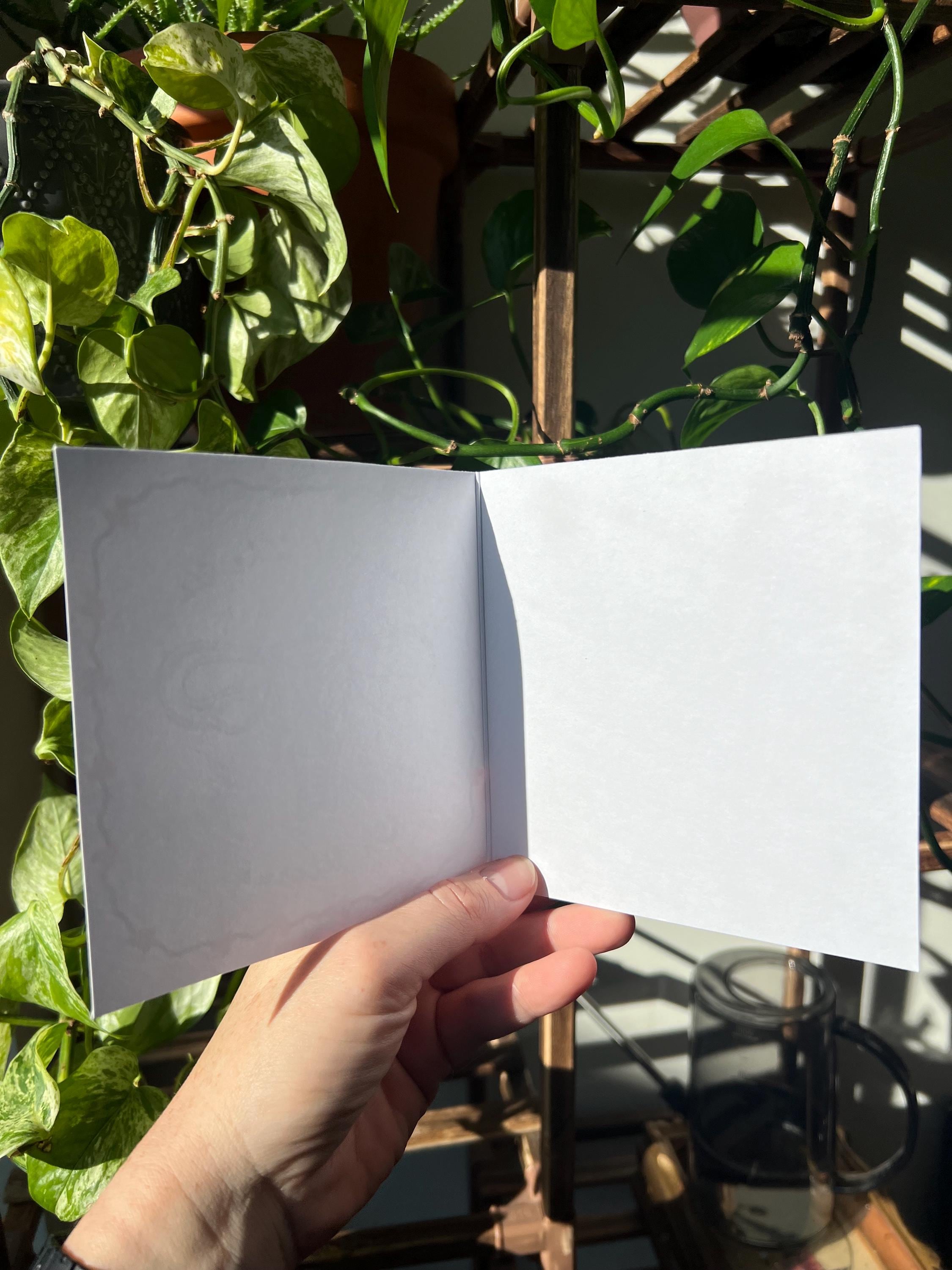 You put the Us in Uterus greeting card with envelope