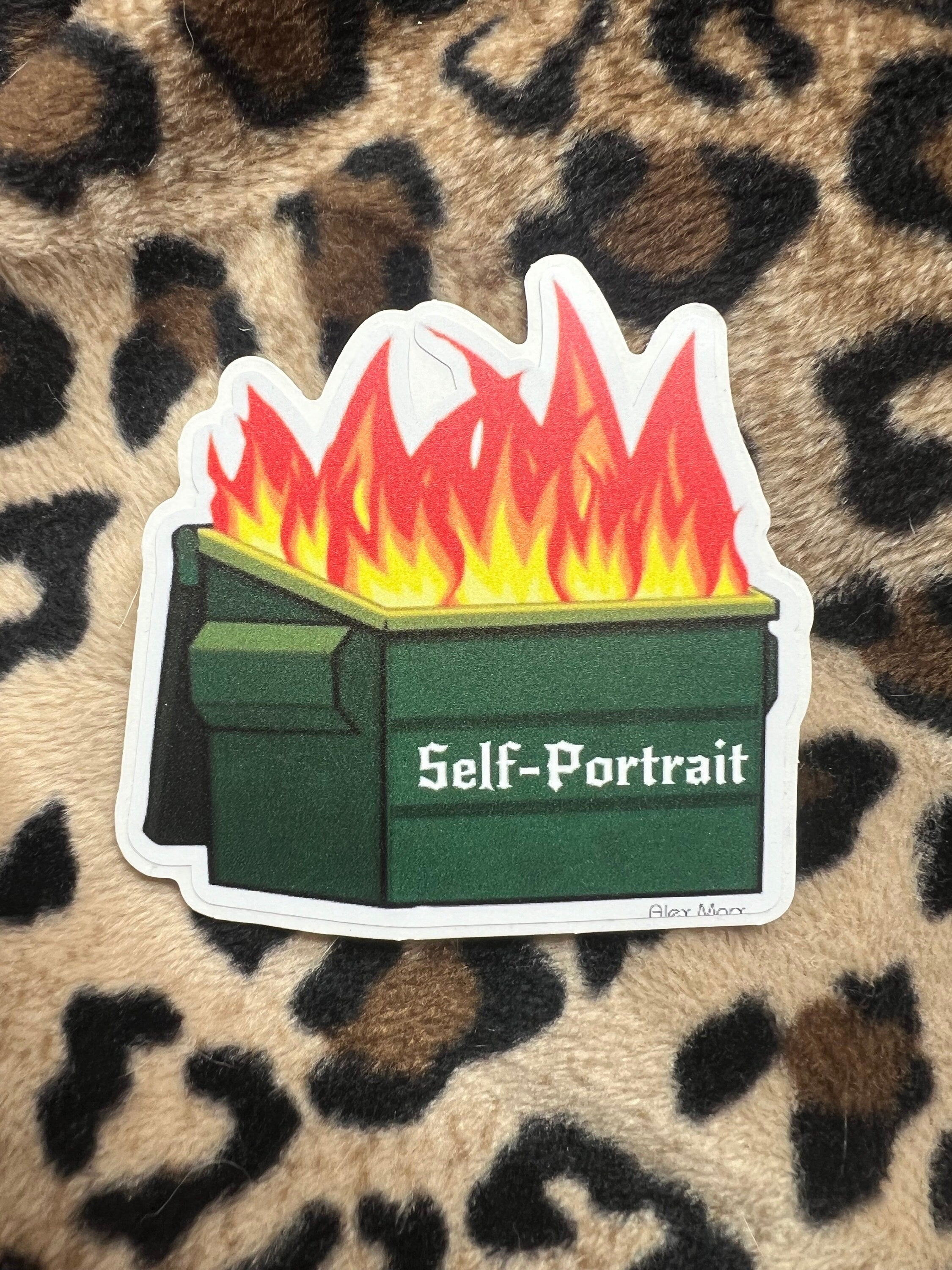 dark humor funny stickers dumpster fire decals funny bumper stickers laptop stickers queer punk decal stickers weird stickers waterproof