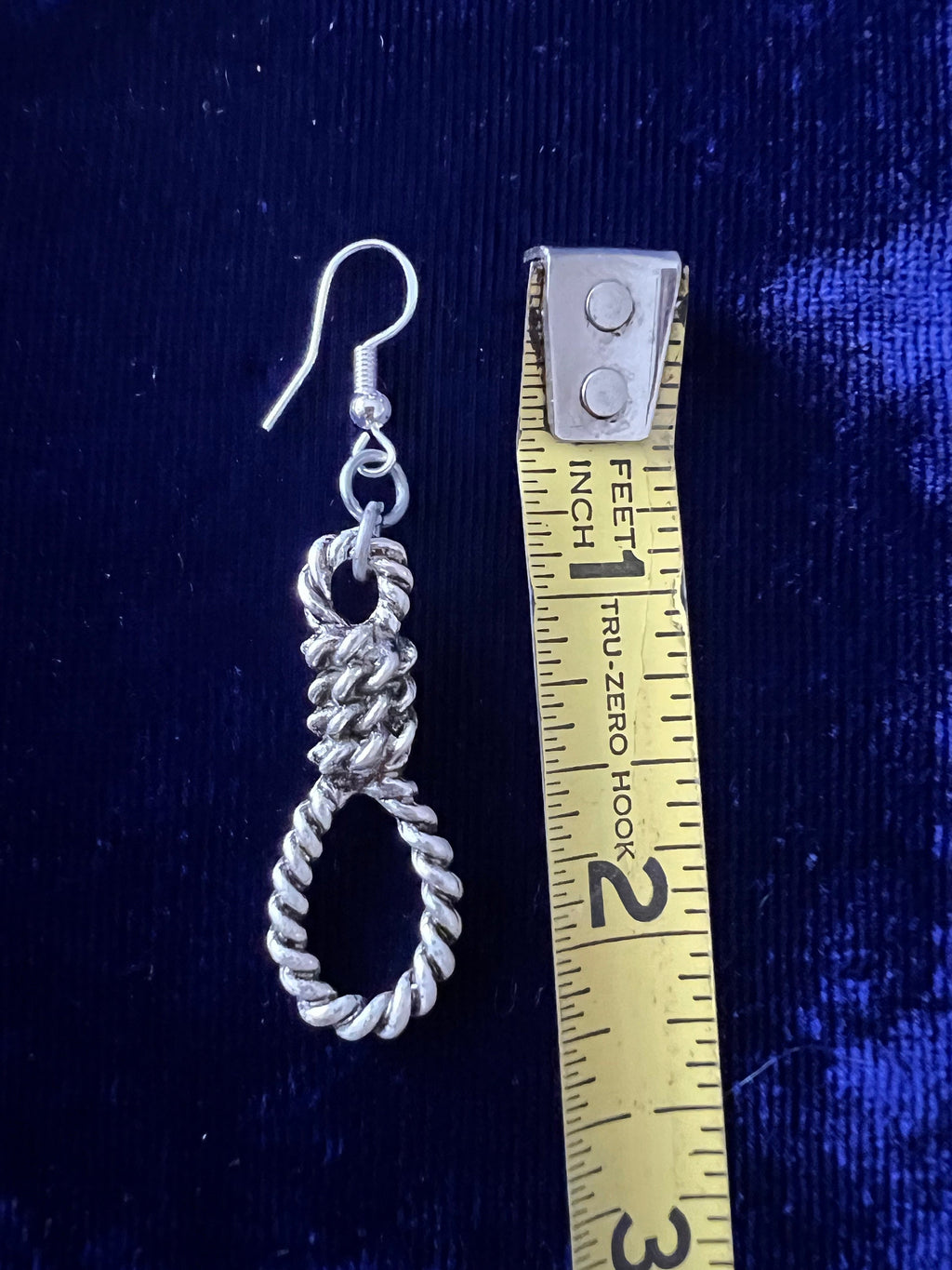 gothic earrings goth jewelry punk earrings goth jewellery noose earrings gothic accessories grunge