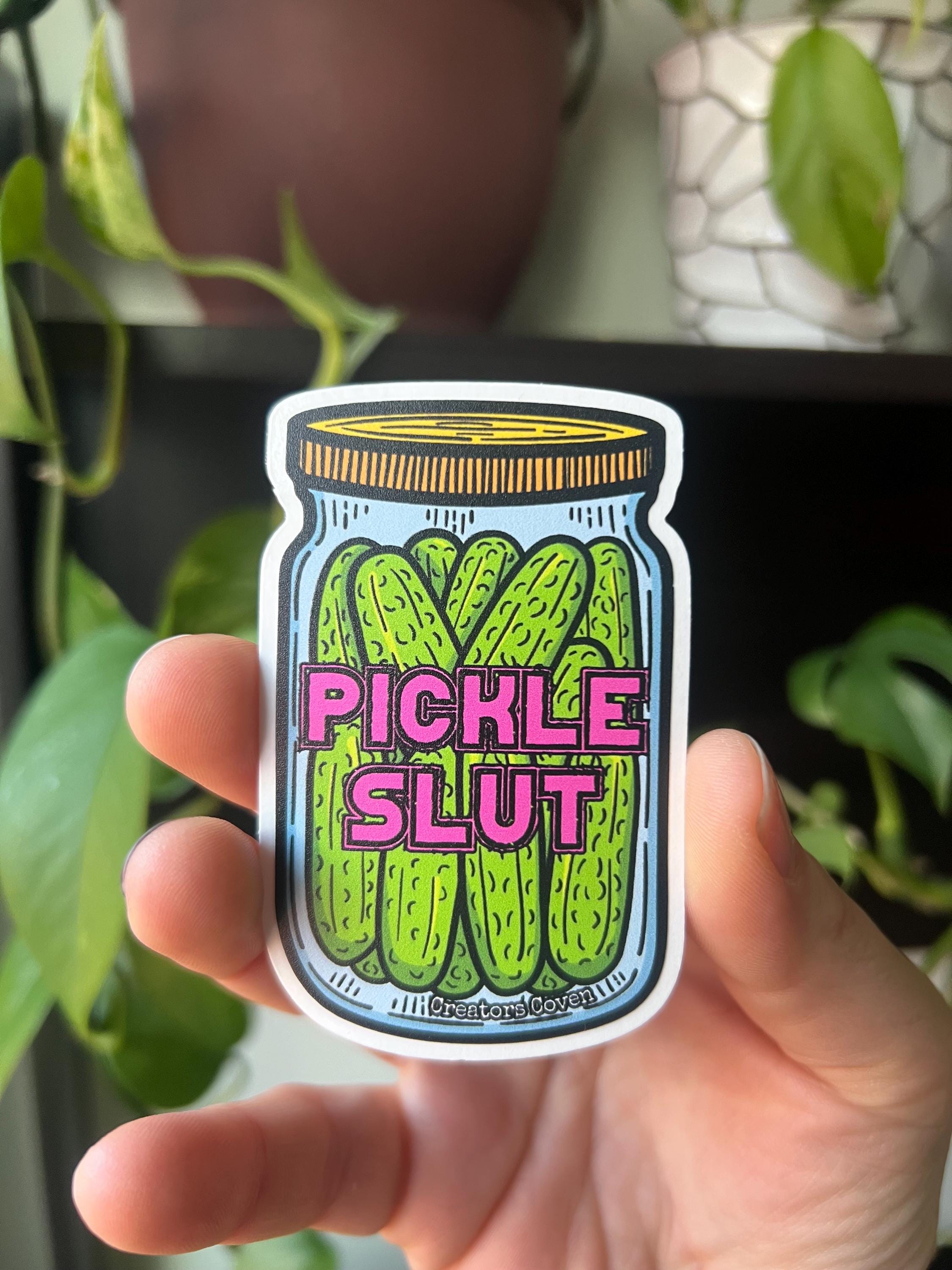 Pickle Slut Vinyl Sticker