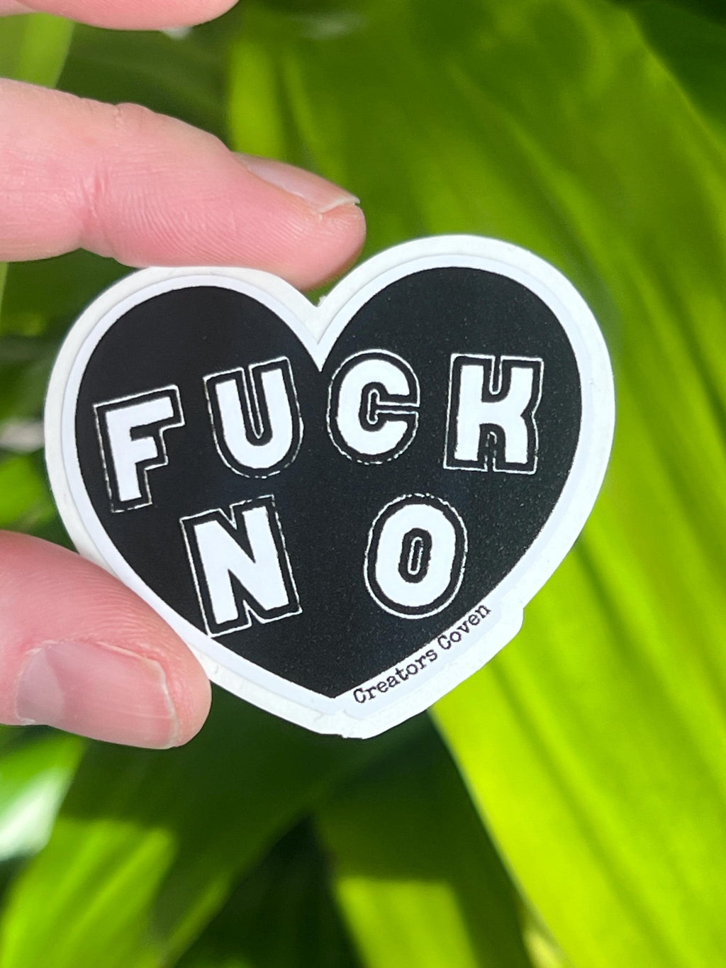 goth stickers liberal feminist stickers “fuck no” gothic black heart decal punk stickers waterproof removable