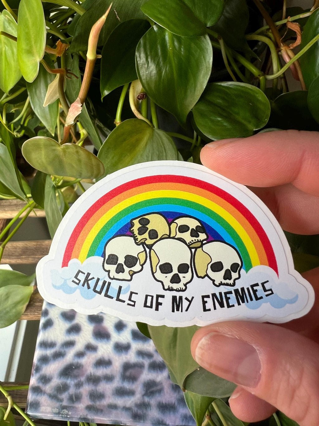 Skulls of my Enemies Vinyl Sticker Decal