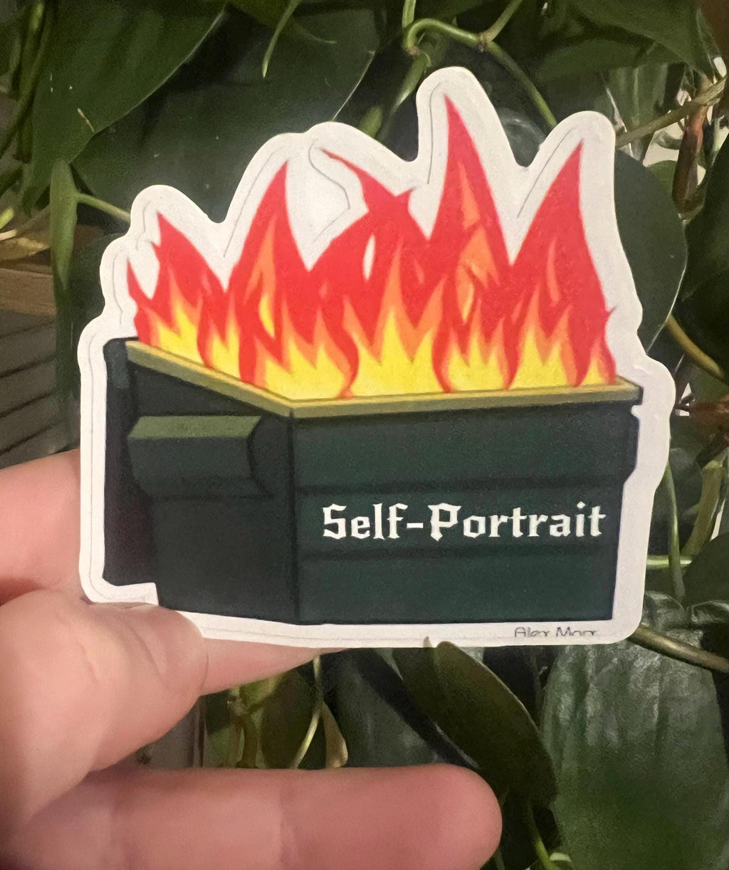 dark humor funny stickers dumpster fire decals funny bumper stickers laptop stickers queer punk decal stickers weird stickers waterproof