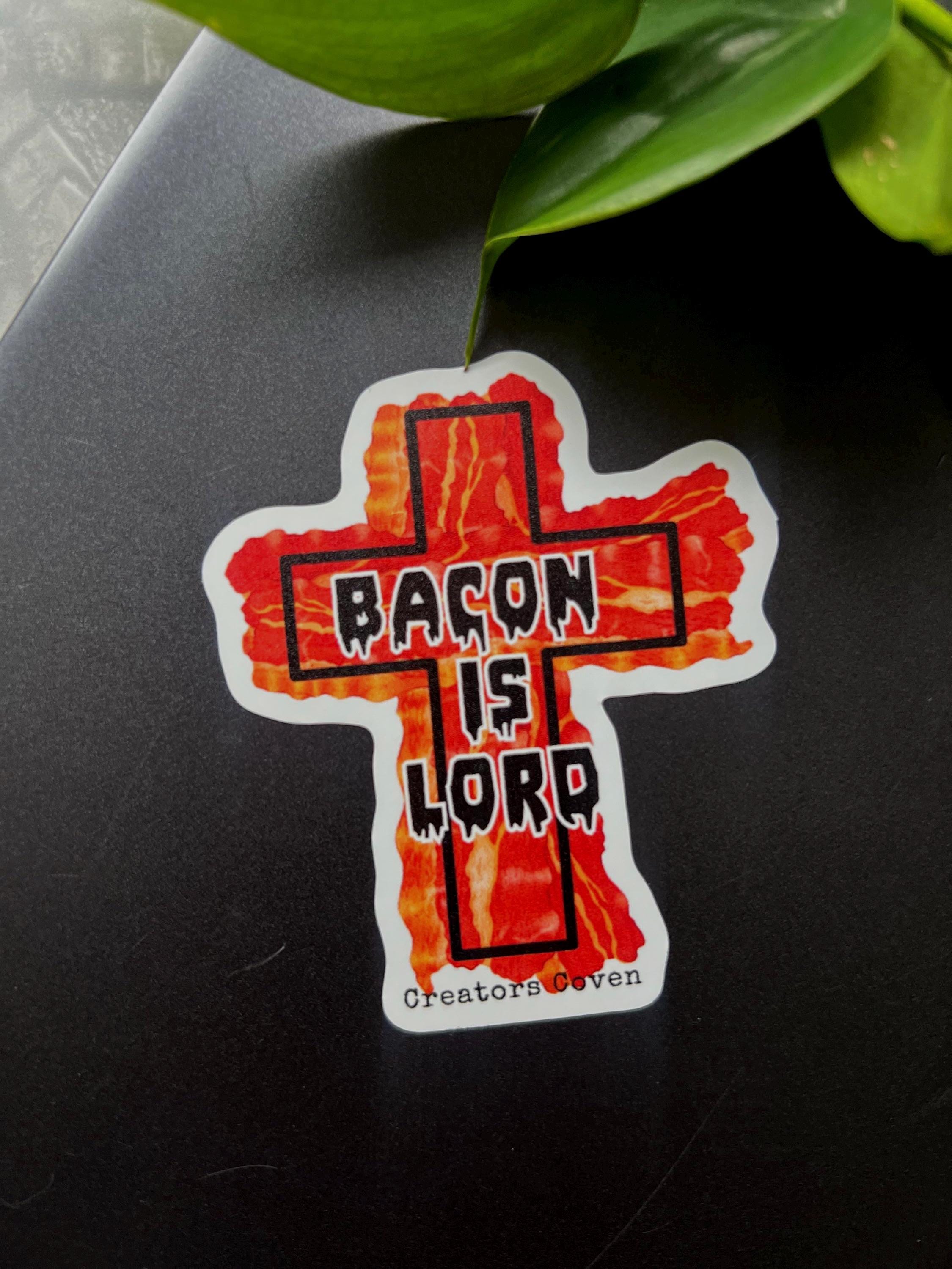 Bacon Is Lord vinyl sticker
