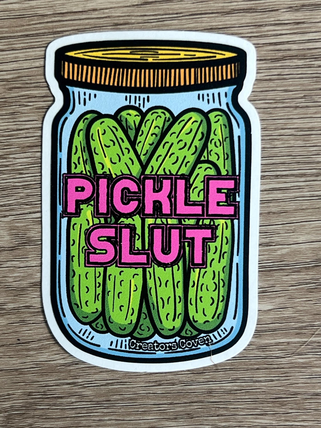 Pickle Slut Vinyl Sticker