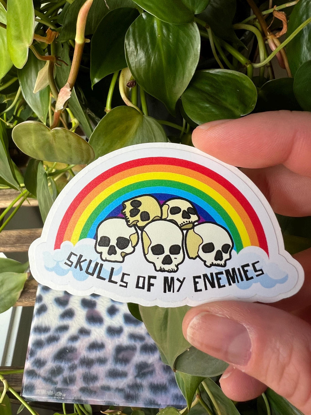 Skulls of my Enemies Vinyl Sticker Decal