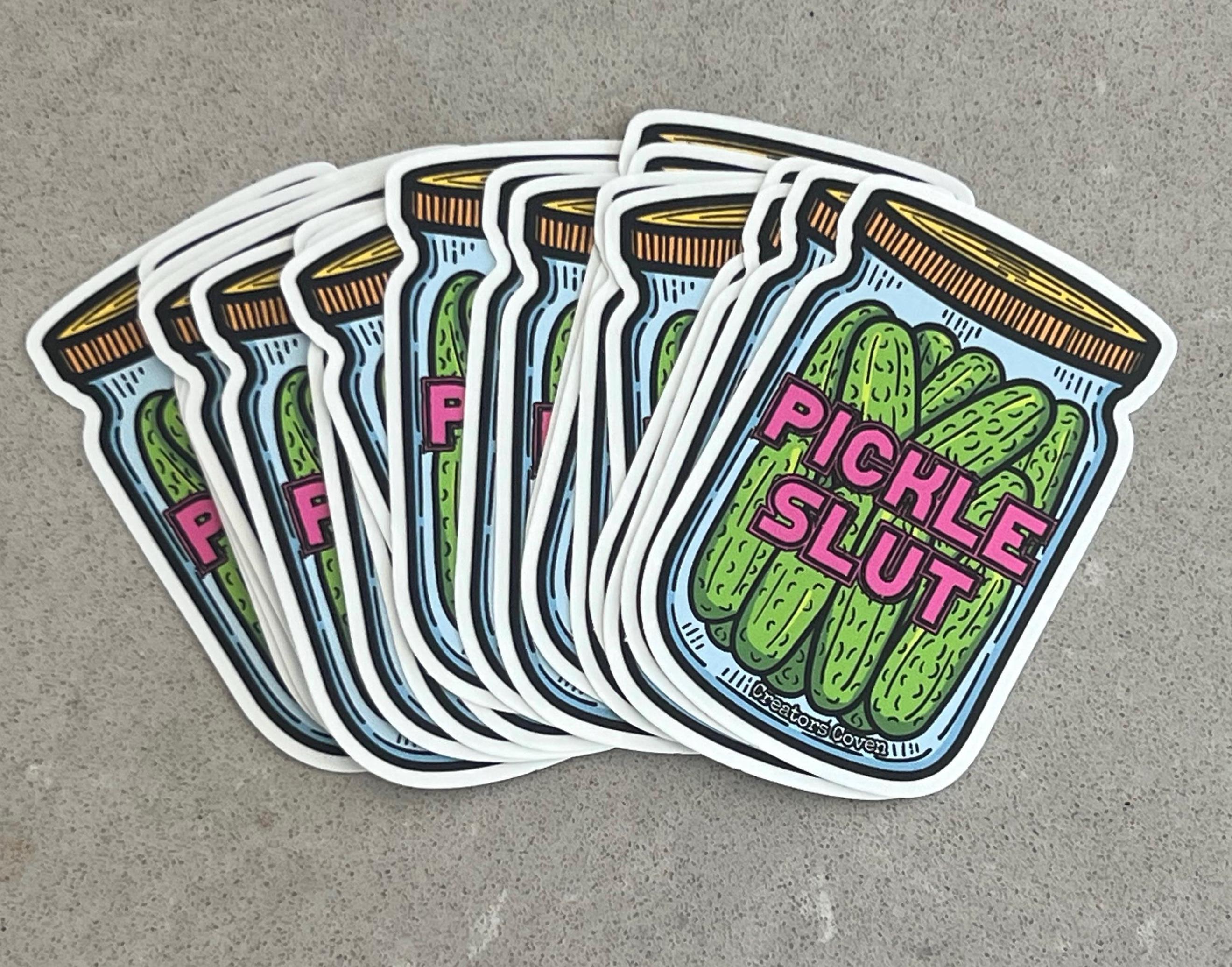 Pickle Slut Vinyl Sticker